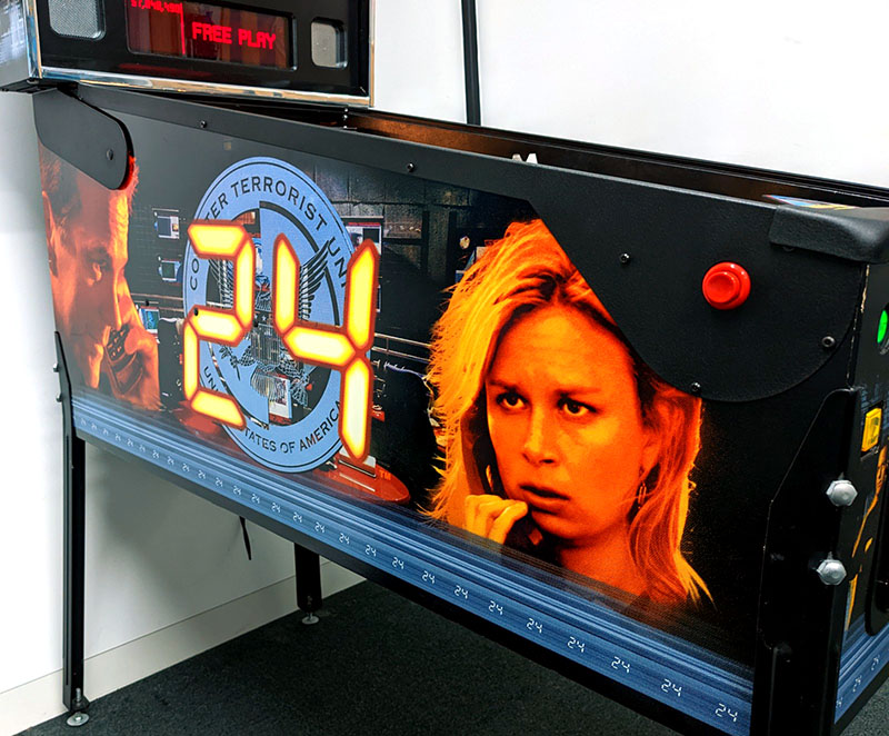 24 Pinball Machine by STERN Pinball For Sale UK